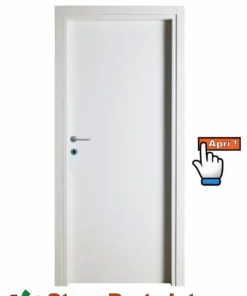 Porta microlaminata bianco Opaco