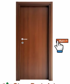 Porte interne in microlaminato noce