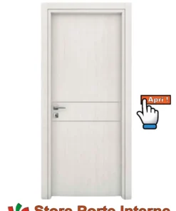 Porta in laminato Modello Daniela Bianco Nuvola