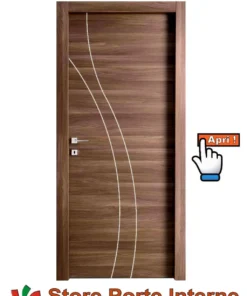 Porta in laminato Modello Goji Noce Alter