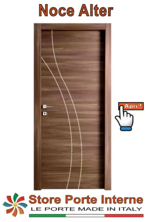 Porta in laminato Modello Goji Noce Alter