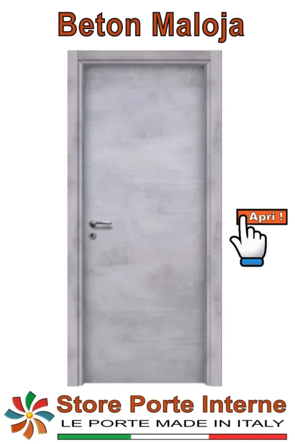 Porta in laminato Modello Katia Beton Maloja