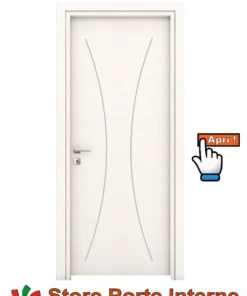 Porta in laminato Modello Letizia Bianco Matrix
