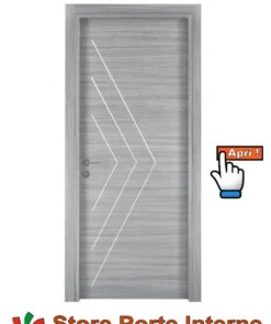 Porta in laminato Modello Linda Palissandro Smoke