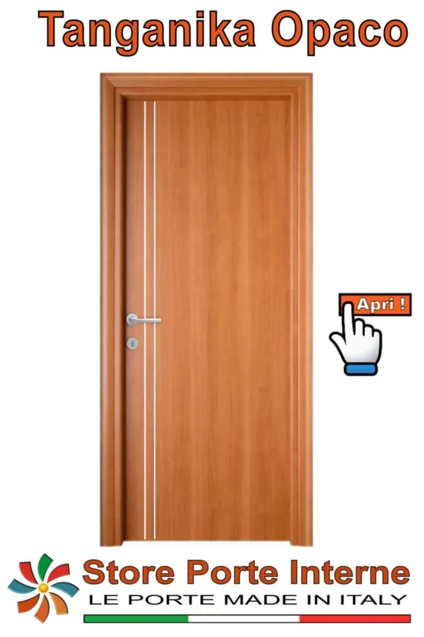Porta in laminato Modello Marika Tanganika Opaco