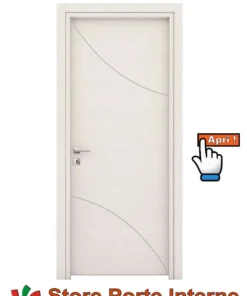 Porta in laminato Modello Nicole Bianco Azimut