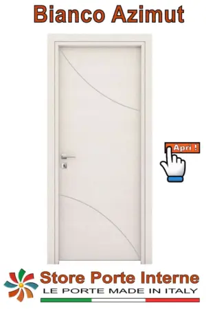 Porta in laminato Modello Nicole Bianco Azimut