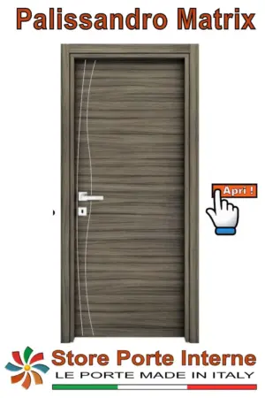 Porta in laminato Modello Syria Palissandro Matrix